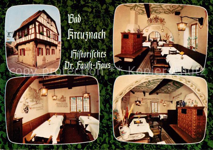 Bad Kreuznach Dr Faust Haus Gastraeume
