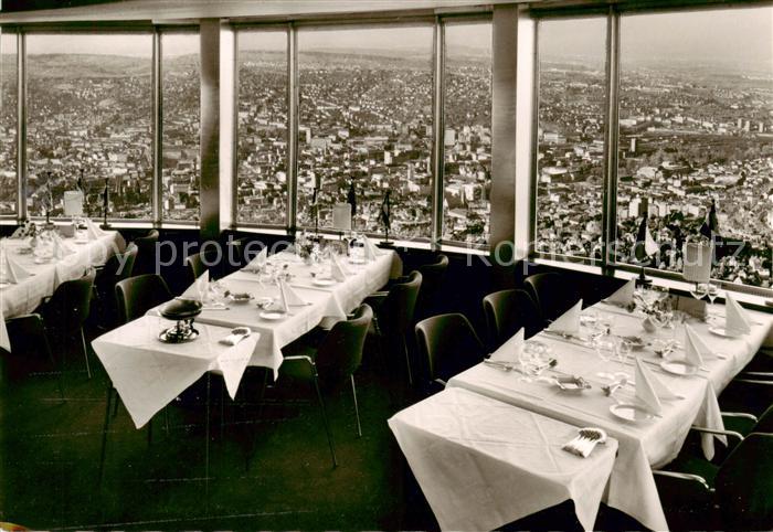 STUTTGART  CITY Fernsehturm Turmrestaurant