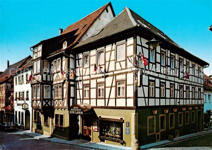 Gundelsheim Neckar Hotel Restaurant Zum Lamm