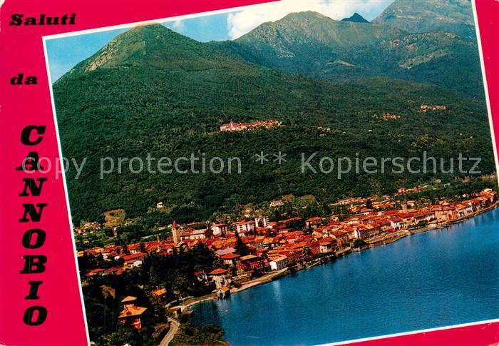 Cannobio Lago Maggiore IT Fliegeraufnahme
