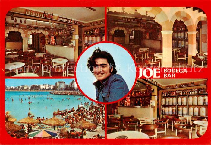 El Arenal Mallorca ES Bodega Bar Joe Gastraeume Strandpartie