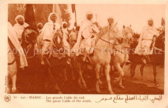 Maroc Marokko Les grands Caids du sud