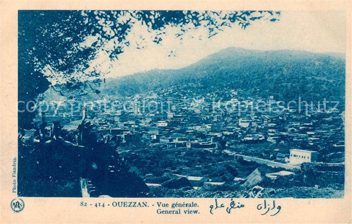 Ouezzan Ouezzane Maroc Vue generale