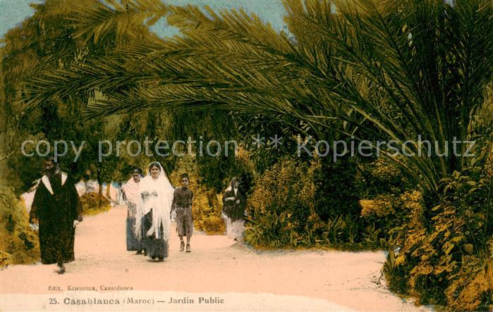 Casablanca Jardin Public