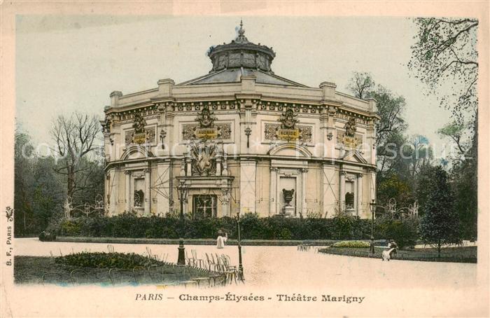 Paris 75 Champs Elysees Theatre Marigny