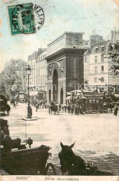 Paris 75 Porte Saint Martin