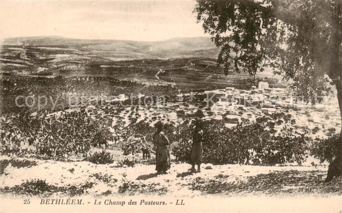 Bethlehem Yerushalayim Champ des Pateurs