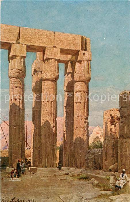 Luxor Louqsor Louksor Egypt Tempel des Amenophis III