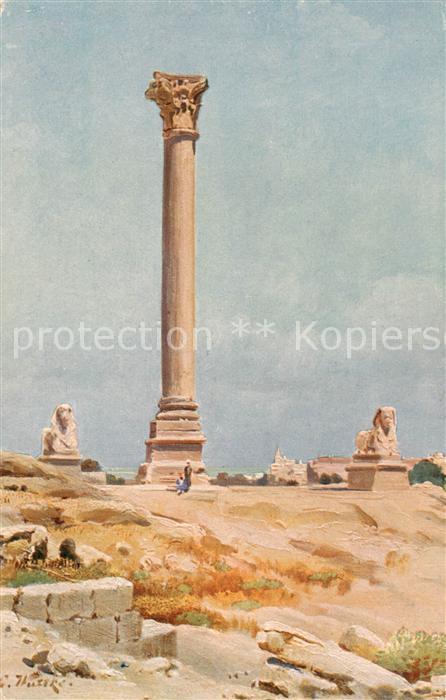 Alexandria  Alexandrie Aegypten Pompejus Saeule