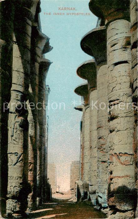 Karnak Egypt The Inner Hypostyles