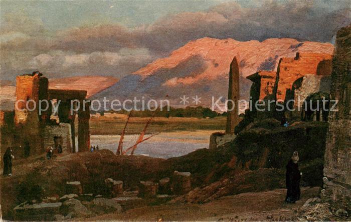 Luxor Louqsor Louksor Egypt und die Berge von Theben