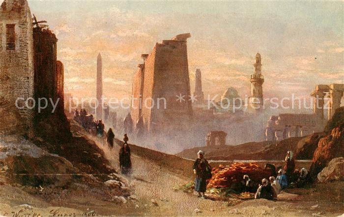 Luxor Louqsor Louksor Egypt Tempel in Morgenstimmung