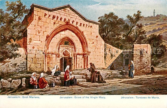 Jerusalem Yerushalayim Grab Mariens