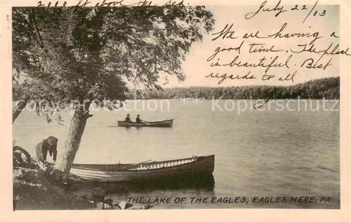 Eagles-Mere Pennsylvania USA The Lake of the Eagles