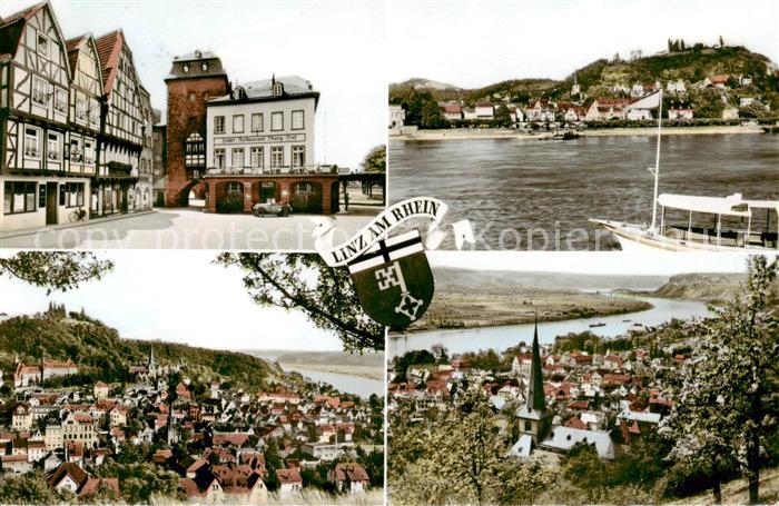 Linz Rhein Teilansichten Rheinpartien