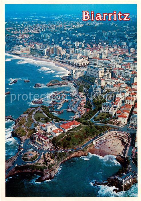 Biarritz Pyrenees Atlantiques Vue aerienne