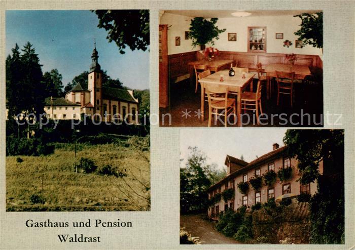 Mariabuchen Lohr Main Gasthaus Pension Waldrast Gaststube