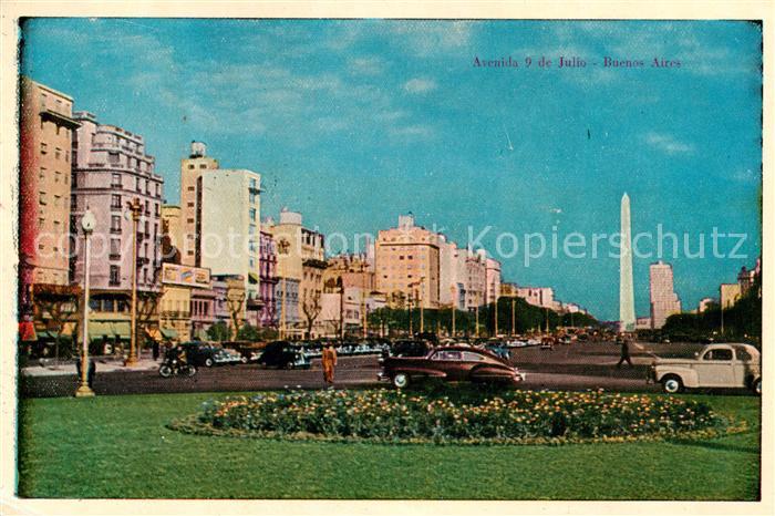 Buenos Aires Argentina Avenida 9 de Julio