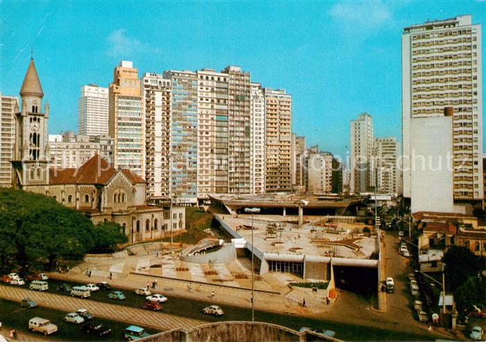 Sao Paulo Brazil Praca Roosevelt