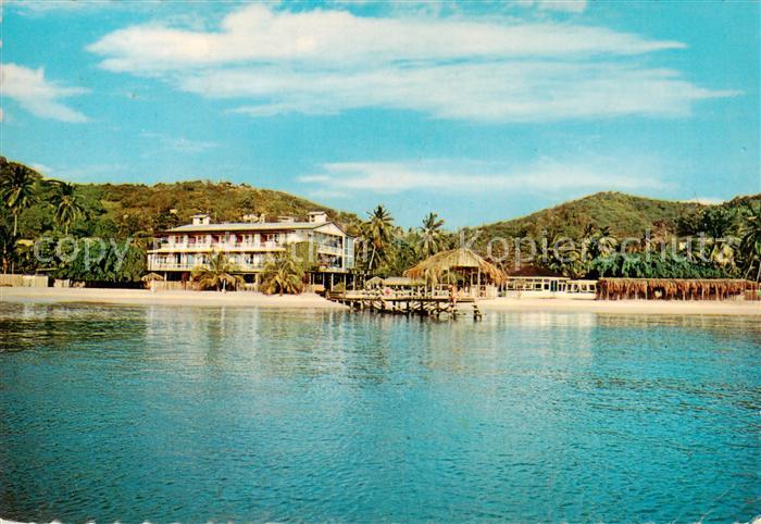 Grenada  West-Indies The Silver Sands Hotel on Grand Anse Beach