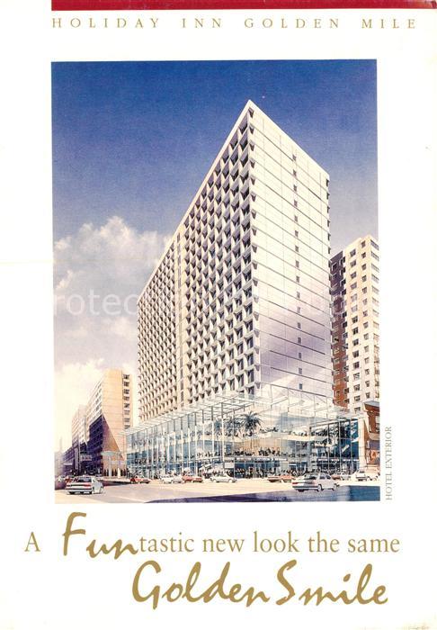 Hong Kong Holiday Inn Golden Mile Illustration