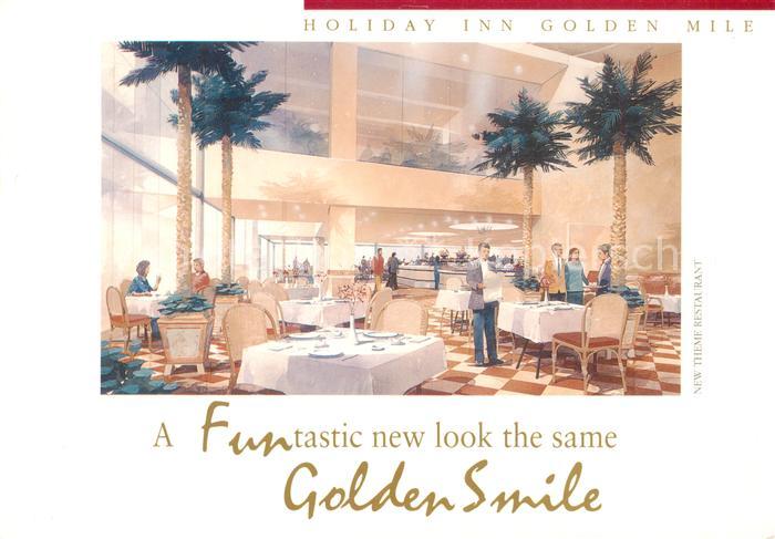 Hong Kong Holiday Inn Golden Mile Illustration