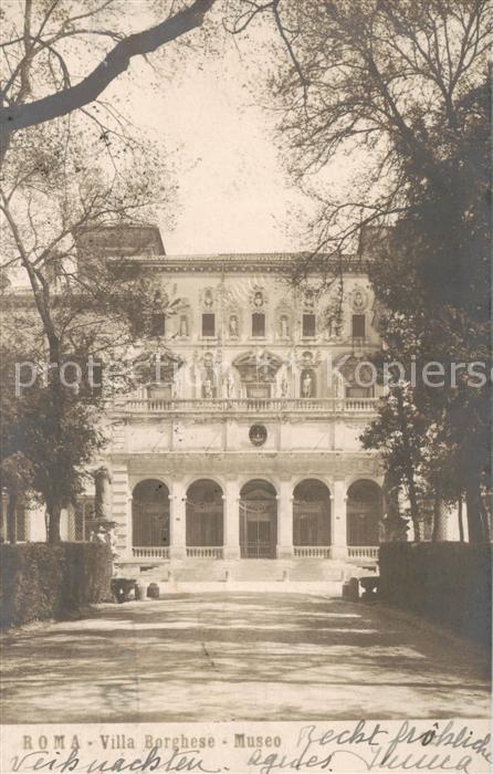 Roma  Rom IT Villa Borghese Museo
