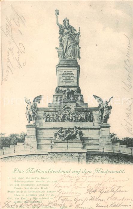 Niederwalddenkmal Ruedesheim Monument