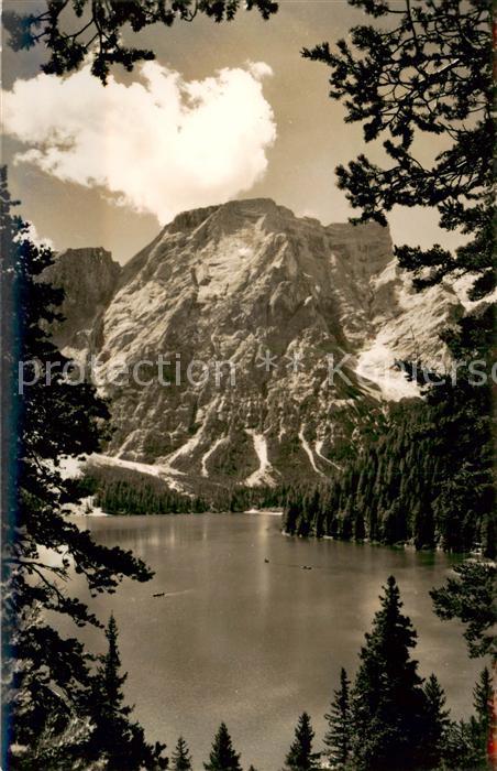 Lago di Braies IT Croda del Beco