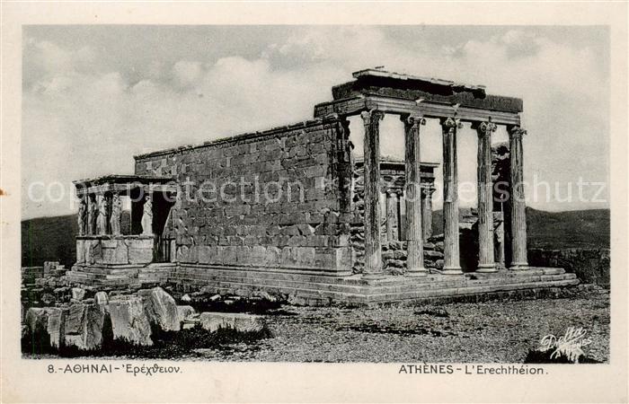 Athenes Athen Erechteion