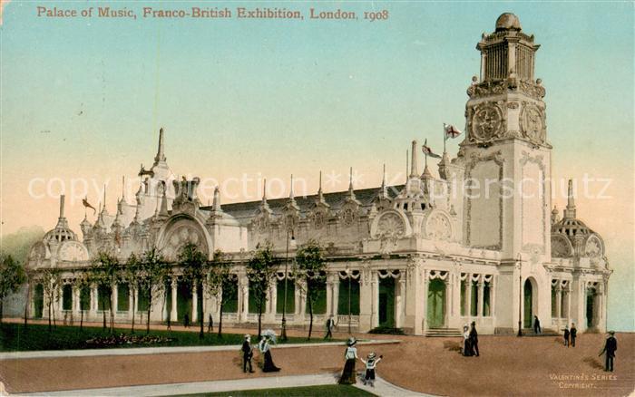 London  UK Palace of Music Franco British Exhibition London 1908