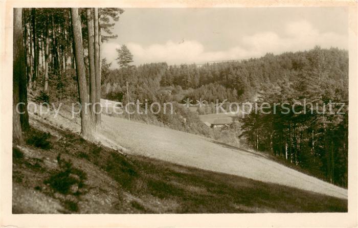 Vranice Pist u Humpolce CZ Landschafts Panorama