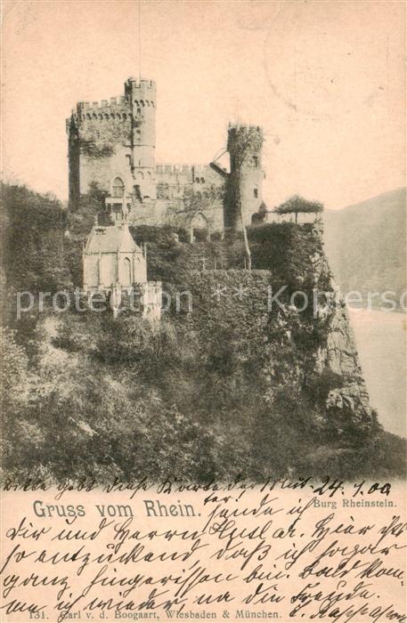 Trechtingshausen Burg Rheinstein