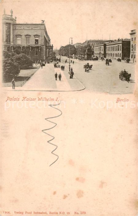 BERLIN  CITY Palais Kaiser Wilhelm I