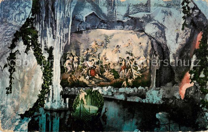 Ettal Kgl Schloss Linderhof Blaue Grotte