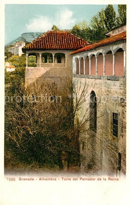 Granada Andalucia ES Alhambra Torre del Peinador de la Reina