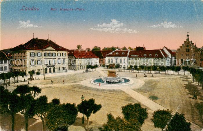 Landau  Pfalz Max Josephs Platz