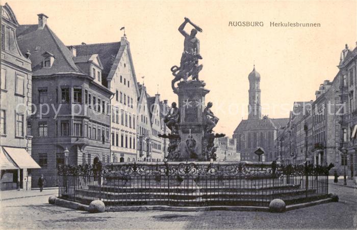 Augsburg Herkulesbrunnen