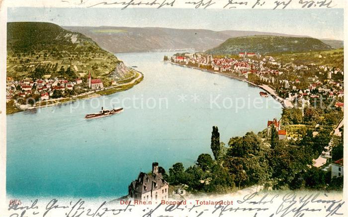 Boppard Rhein Panorama