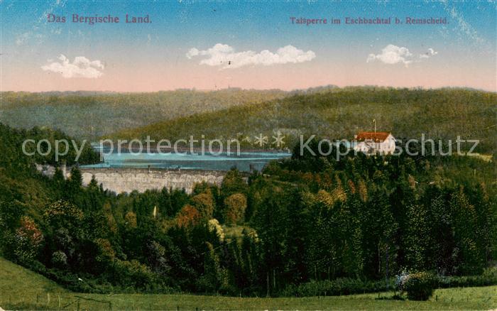 Remscheid Talsperre im Eschbachtal