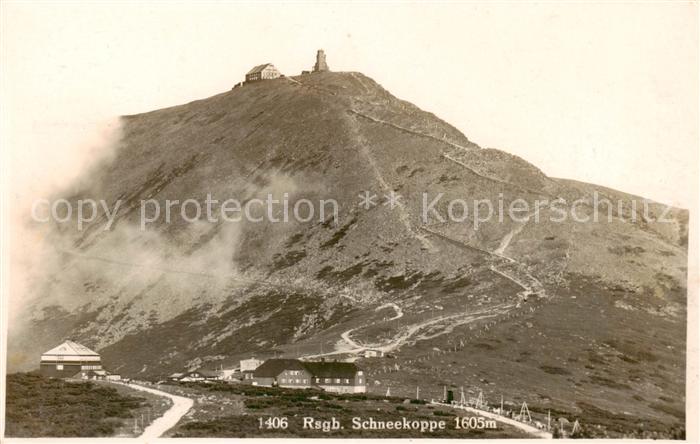 Schneekoppe Snezka CZ Panorama