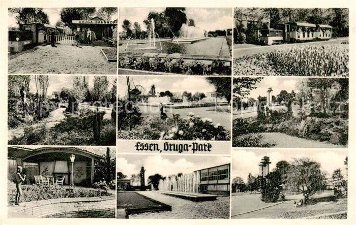 Essen  Ruhr Gruga Park Teilansichten
