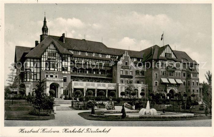 Kudowa-Zdroj Bad Kudowa Niederschlesien Kurhotel Fuerstenhof