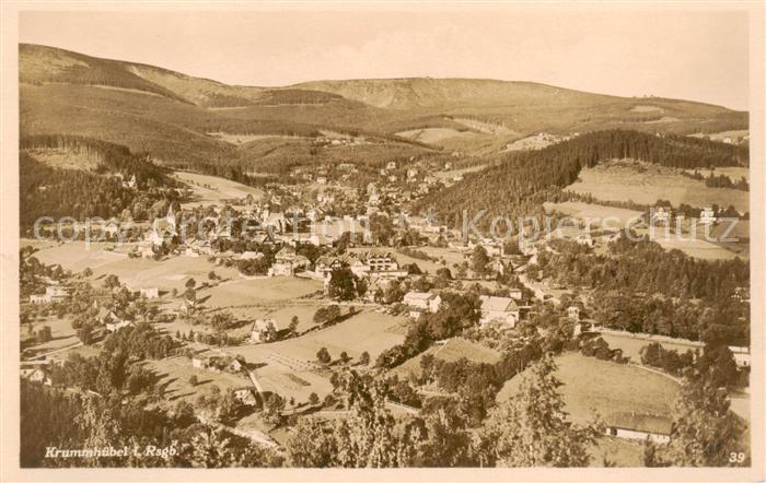 Krummhuebel Karpacz Riesengebirge PL Panorama