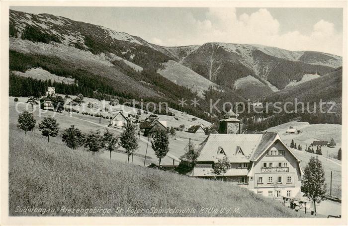 St Peter Riesengebirge Svaty Petr CZ Panorama