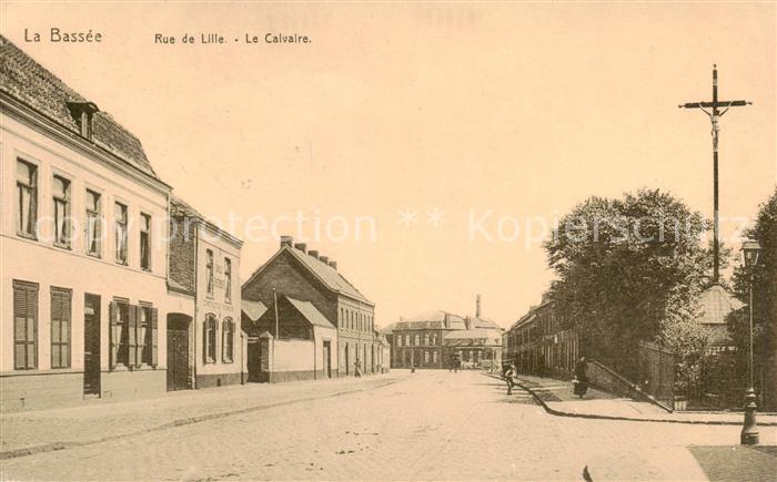La Bassee 59 Nord Rue de Lille Le Calvaire