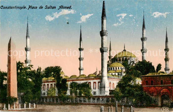 Constantinople Place de Sultan Ahmed
