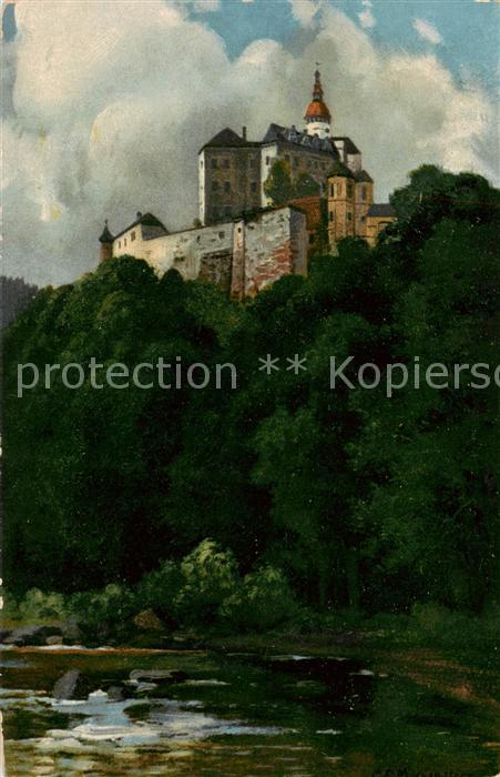 Isergebirge Jizerske Hory CZ Schloss Friedland