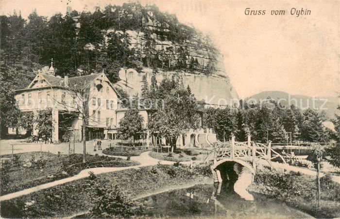 Oybin Sachsen Teilansicht