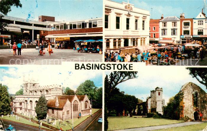 Basingstoke UK Teilansichten Schloss Ruine
